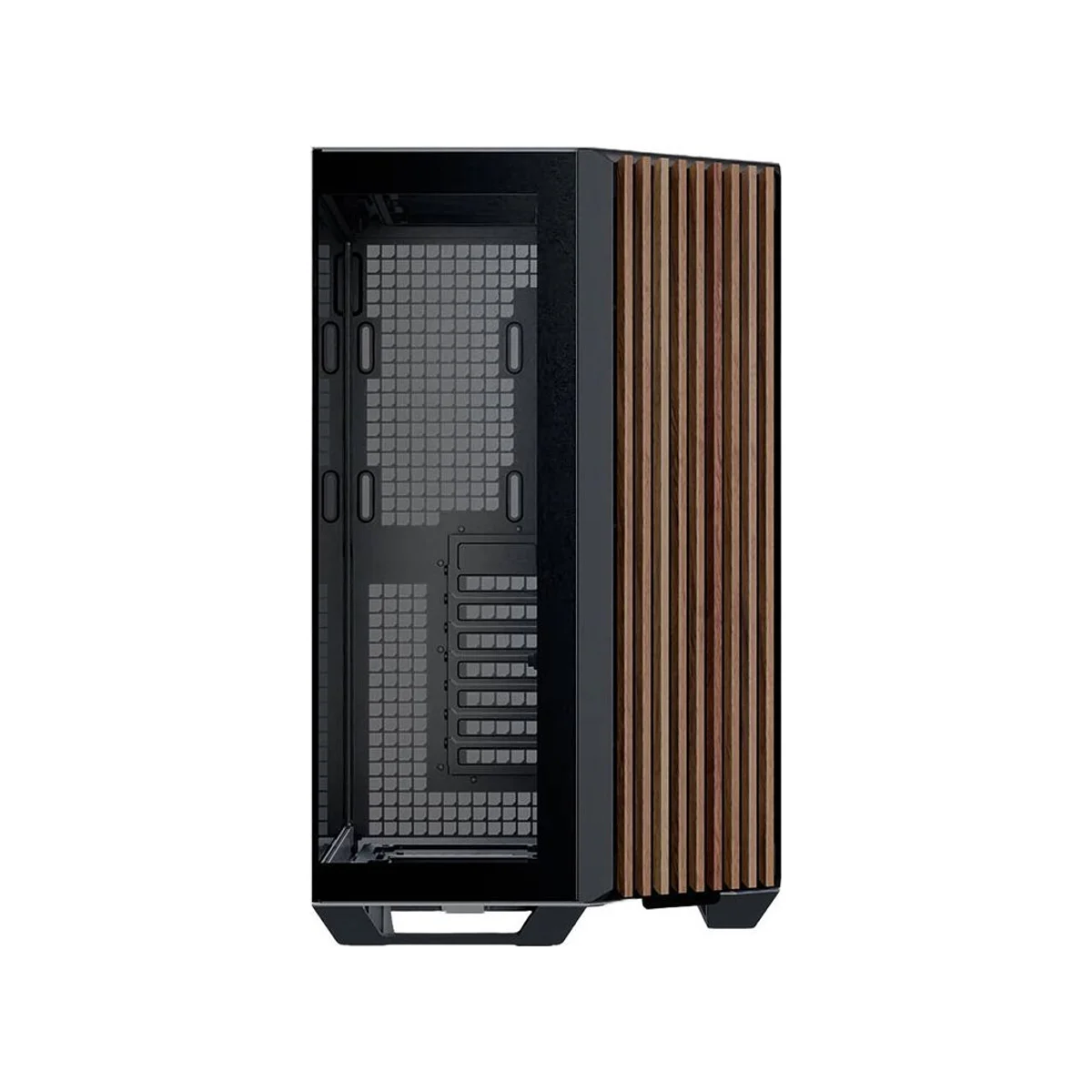 APNX V1 Dual-chamber Mid-Tower Gaming Case - Black/White - APCM-VI01103.M1 view 3