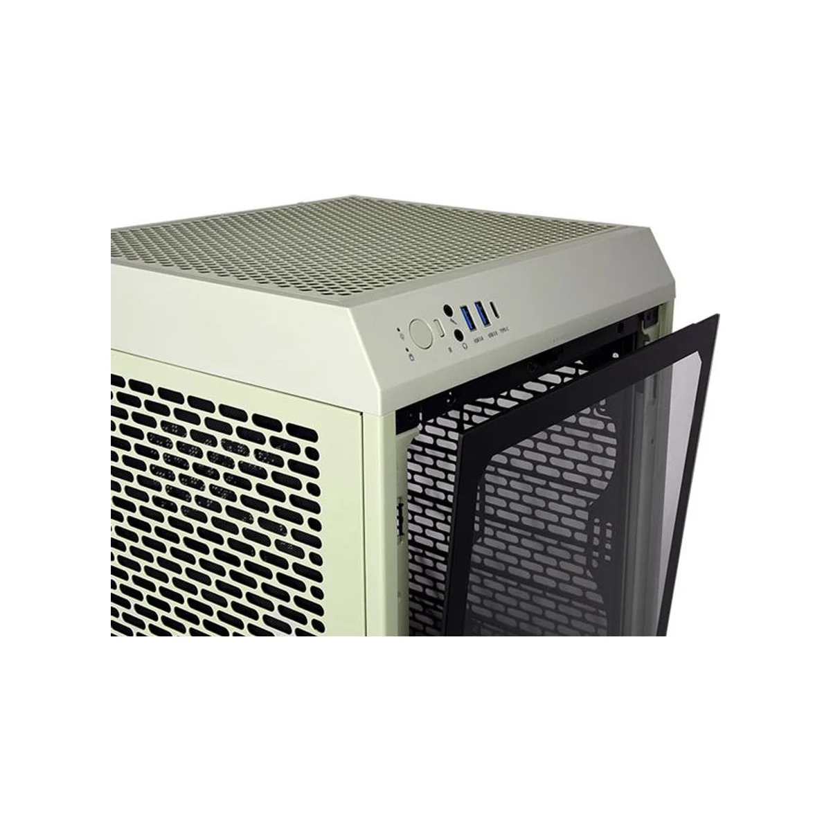 Thermaltake The Tower 200 Matcha Mini-ITX Gaming Case - Green - CA-1X9-00SEWN-00 view 6