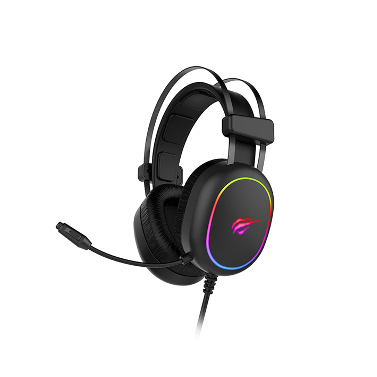 Havit H2016d Wired RGB Gaming Headphone - Black | H2016d view 6