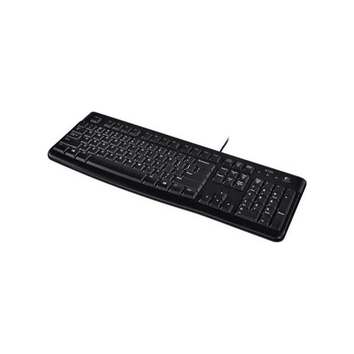 Logitech K120 Wired Keyboard - English/Arabic (Spill-Resistant, Thin Profile, Durable Keys) - 920-002495 view 2