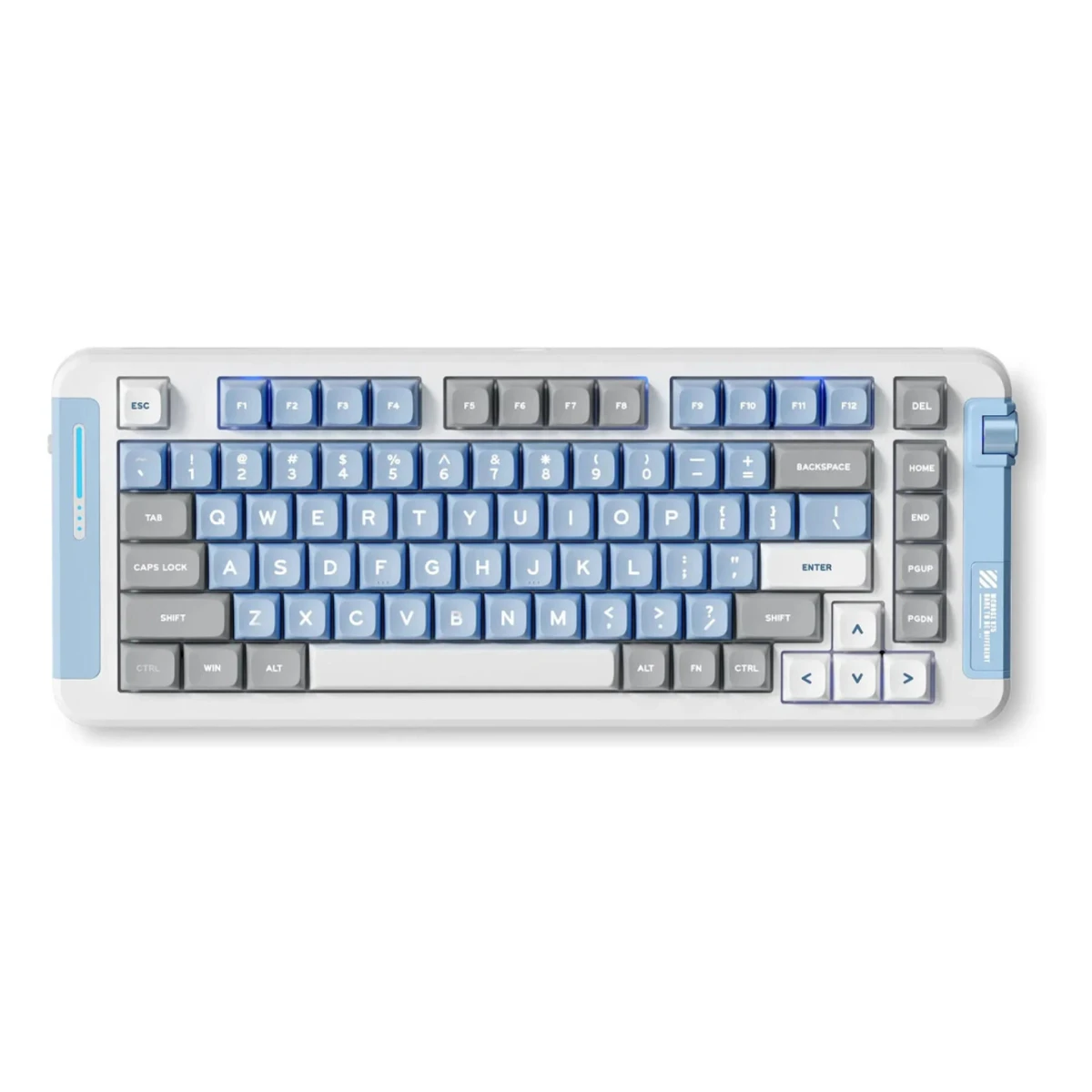 MCHOSE X75 Wireless 75% Tri-Mode Mechanical Keyboard - Blue | MC-X75-18