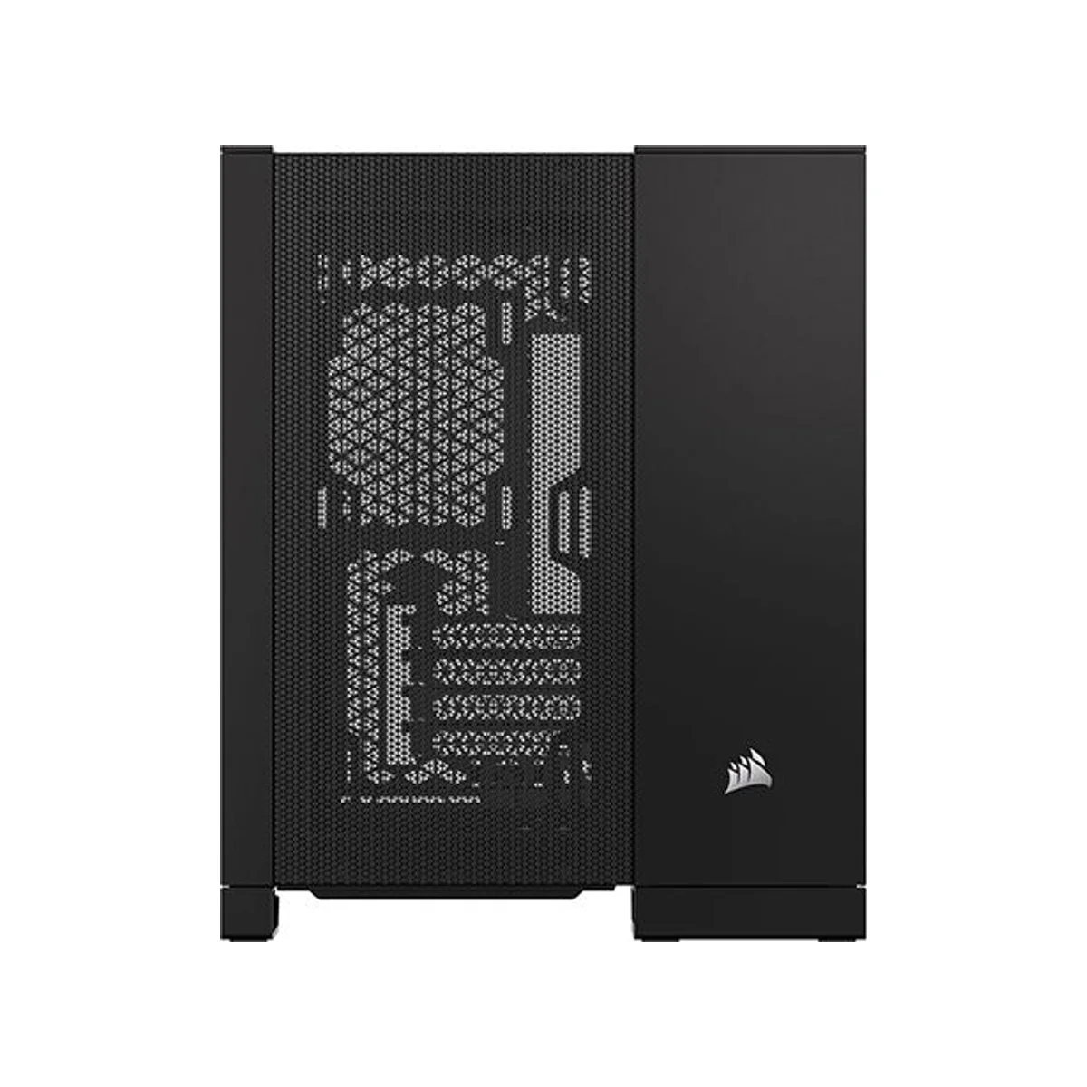 Corsair 2500D Dual Chamber Airflow Gaming Case - Black - CC-9011263-WW view 3