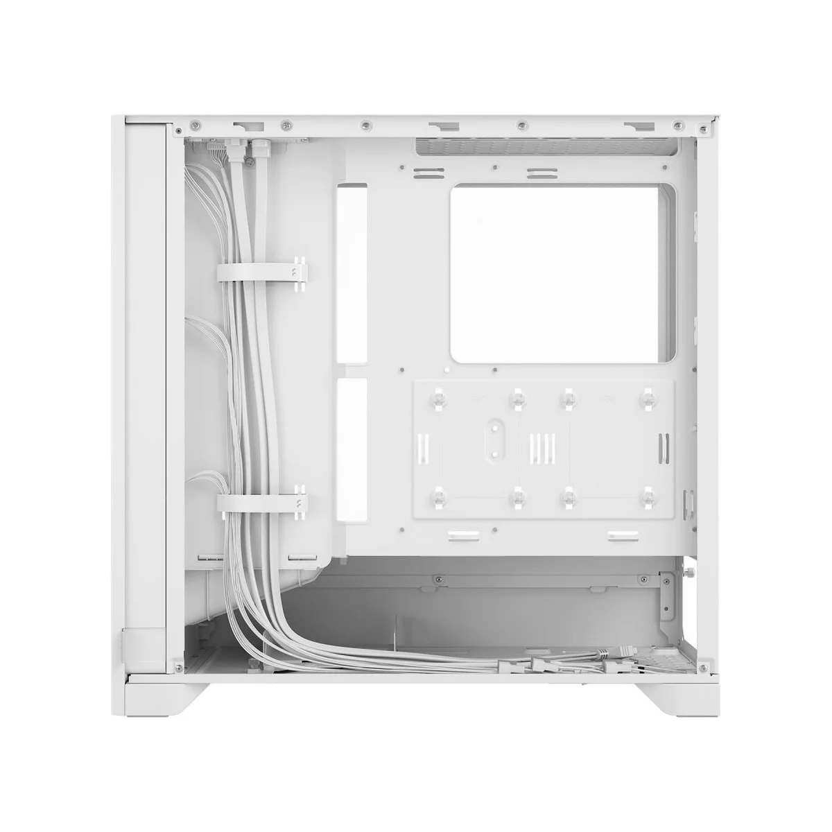 Fractal Pop 2 Air Tempered Glass RGB Mid-Tower Gaming Case - White - FD-C-POA2A-04 view 3