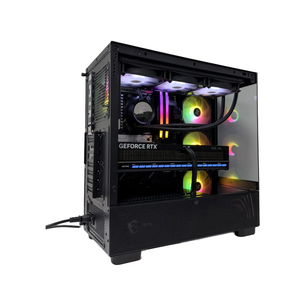 Gallardo Gaming PC (Ryzen 7 9800X3D, 32GB DDR5, RTX 5080 16GB) - Gallardo_Gaming_PC view 3