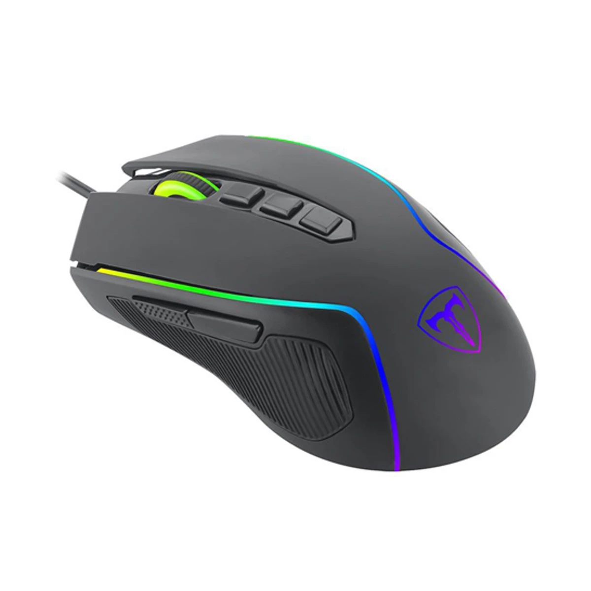 T-DAGGER Dark Angel RGB Gaming Mouse Ergonomic (500-4000 DPI, 1000Hz, 8 Programmable Buttons) - T-TGM209 view 2