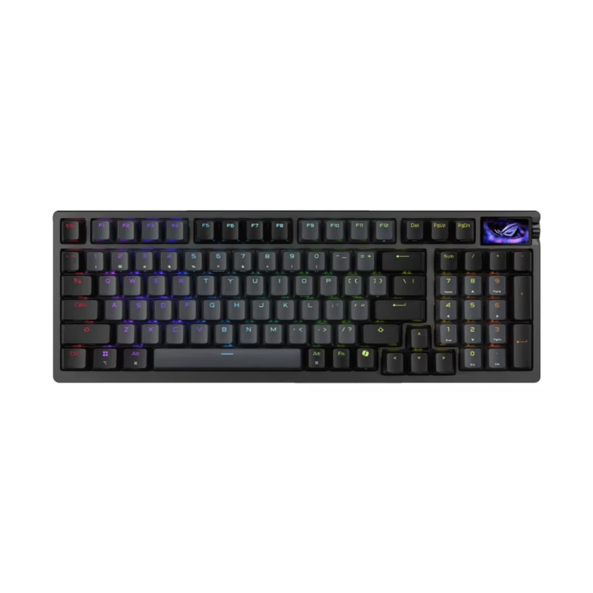 ASUS ROG AZOTH 96 HE HFX V2 Magnetic Switches Keyboard - Black | 90MP040H-BKCA00 view 2