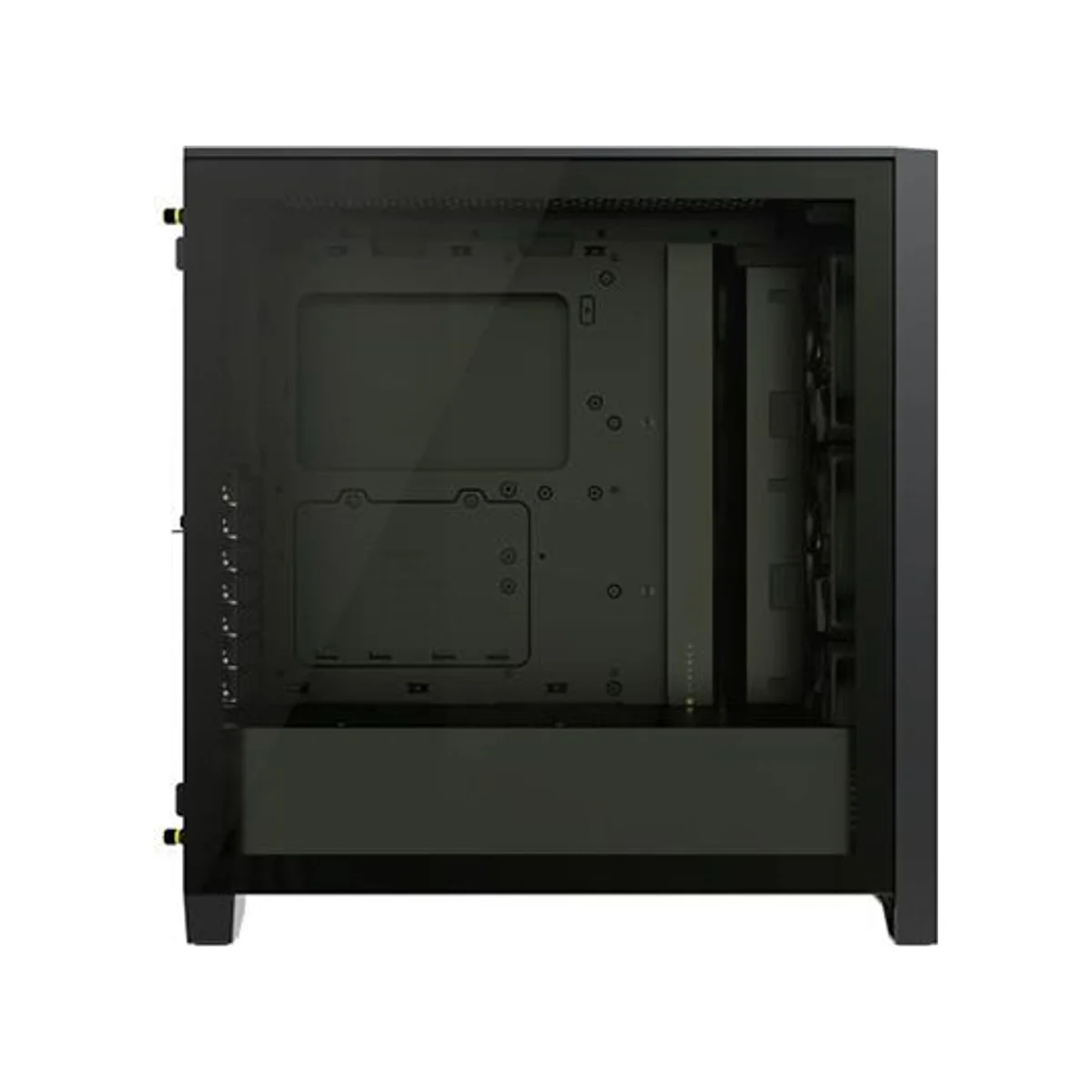Corsair iCUE 4000D Tempered Glass Airflow RGB Mid-Tower Gaming Case - Black - CC-9011240-WW view 4