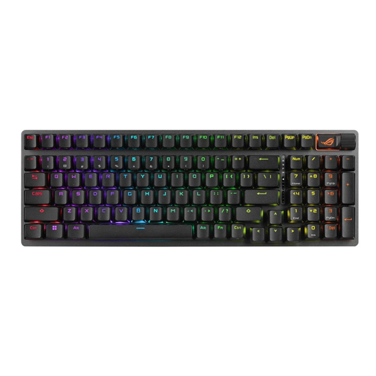 ASUS ROG Strix Scope II 96 Wireless RGB English/Arabic Gaming Keyboard - Black| 90MP037A-BKAA01 view 10