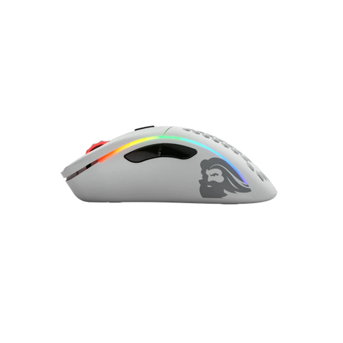 Glorious Model D Wireless Gaming Mouse - Matte White (69g, BAMF Sensor, 71hr Battery) - GLO-MS-DW-MW view 4