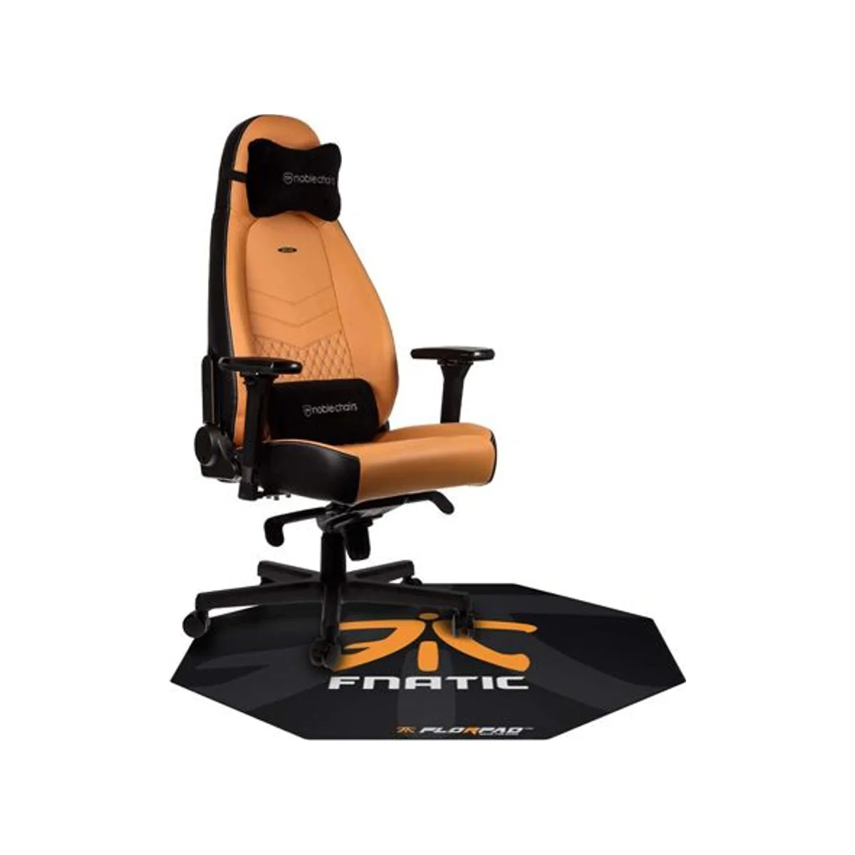 FLORPAD Fnatic Edition Gaming/Office Chair FloorPad - 120x120cm, High-Density, Water-Resistant - F-FE-FP view 3