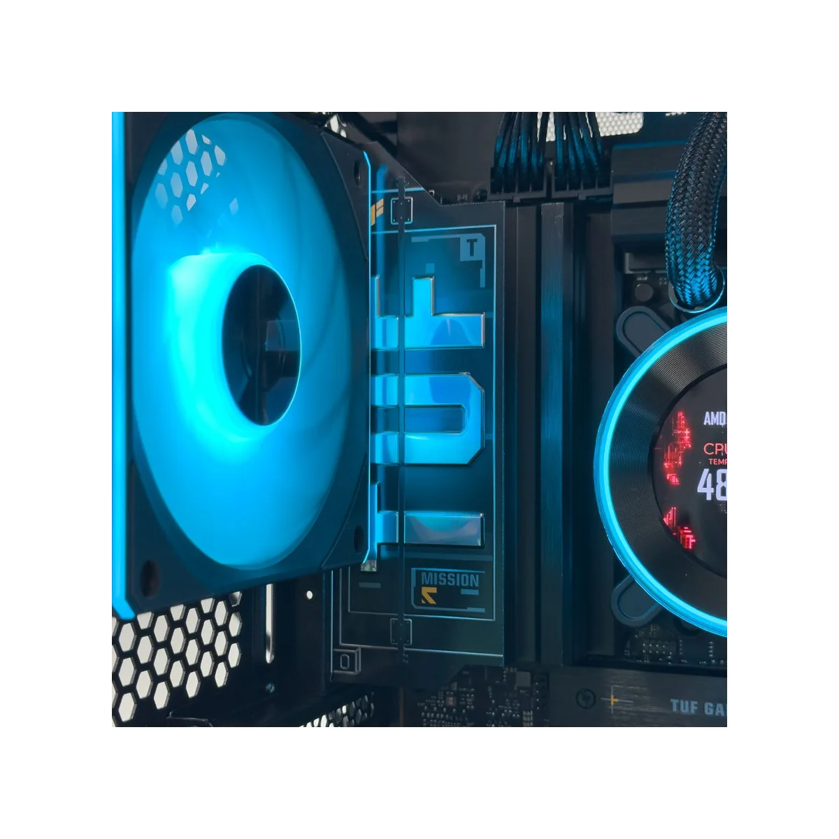 Gaming PC Vision Gaming PC (Ryzen 7 9800X3D, RTX 5080, 32GB DDR5) - Gaming_PC_Vision view 5