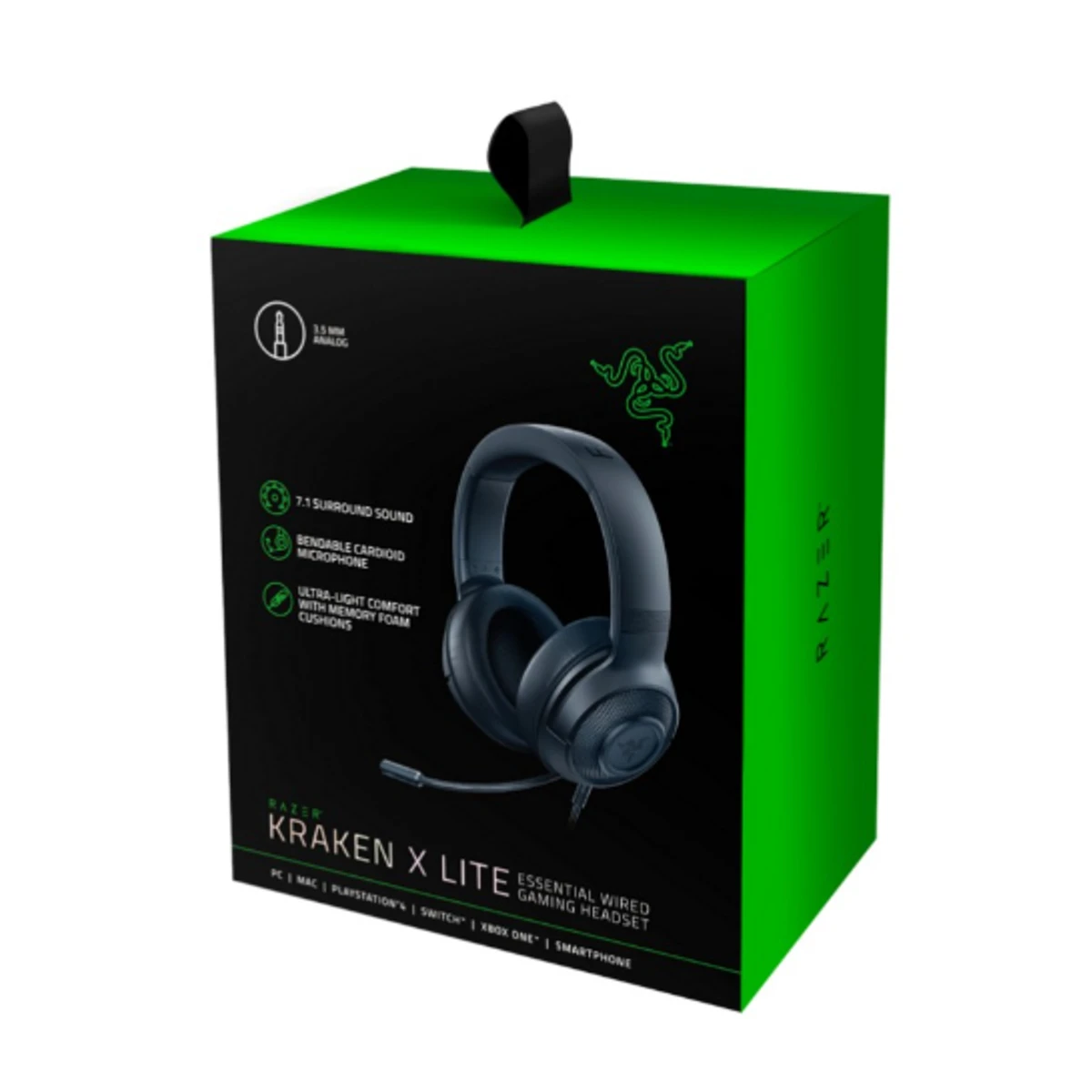 Razer Kraken X Lite-Essential wired Gaming Headset | RZ04-02950100-R381 view 4