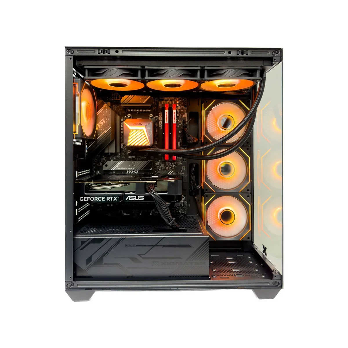 Gaming PC Nero (Ryzen 5 7600X, 32GB DDR5 RAM, RTX 5060 Ti 16GB) - Gaming_PC_Nero