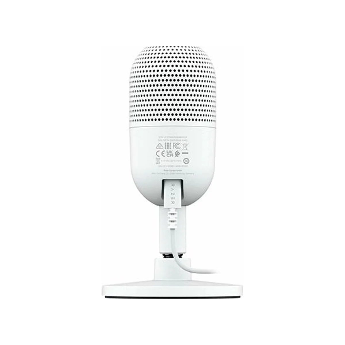 Razer Seiren V3 Mini Ultra-Compact USB Microphone - White (Key Specs: White, Supercardioid, Tap-to-Mute) - RZ19-05050300-R3M1 view 3