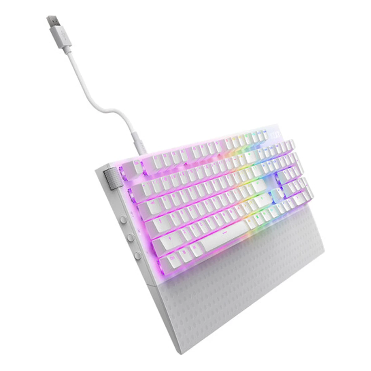 NZXT Function 2 Full-Size RGB Gaming Keyboard - White | KB-001NW-US view 5