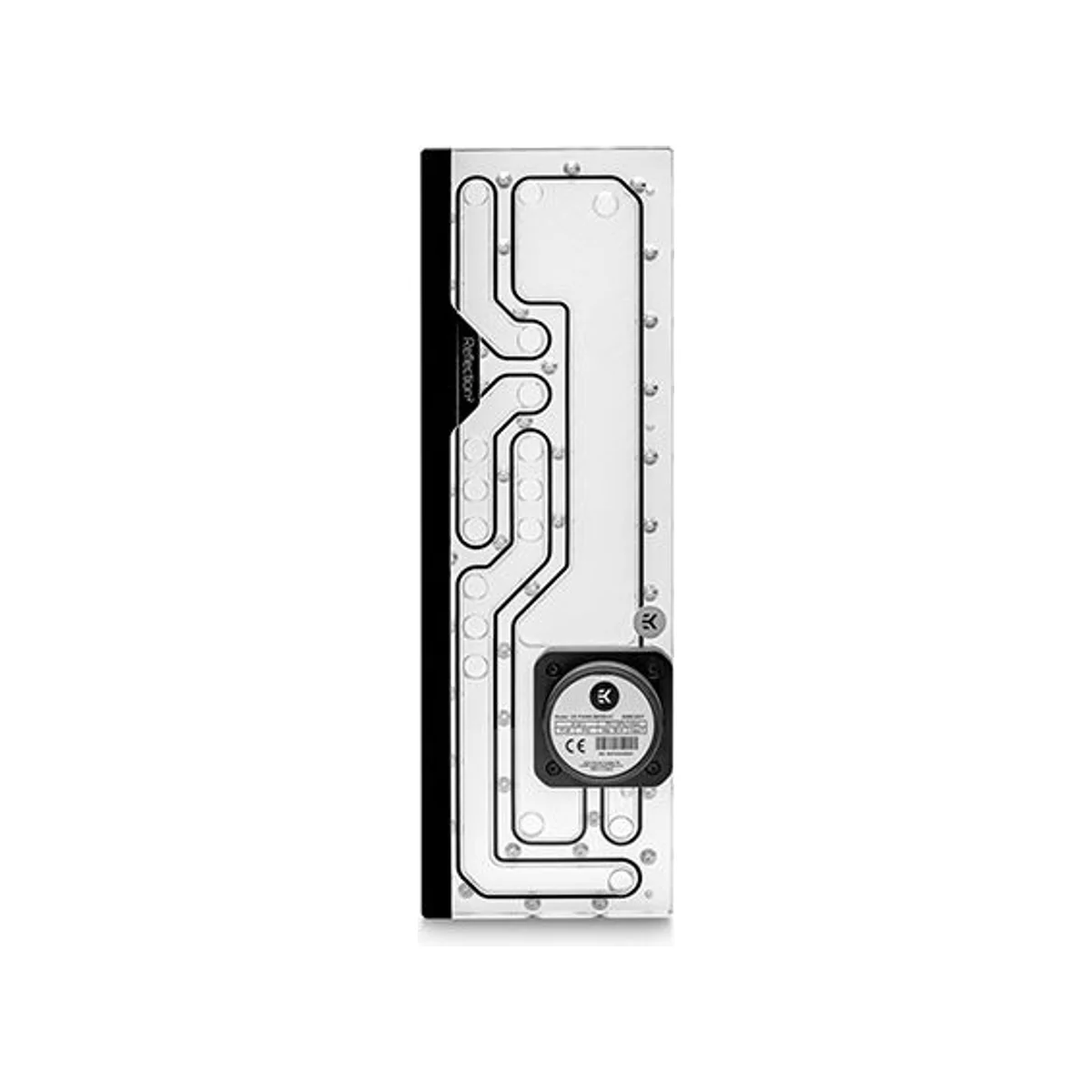 EKWB EK-Quantum Reflection² ROG Hyperion D5 PWM D-RGB - Plexi Distribution Plate - 3831109905715 view 2