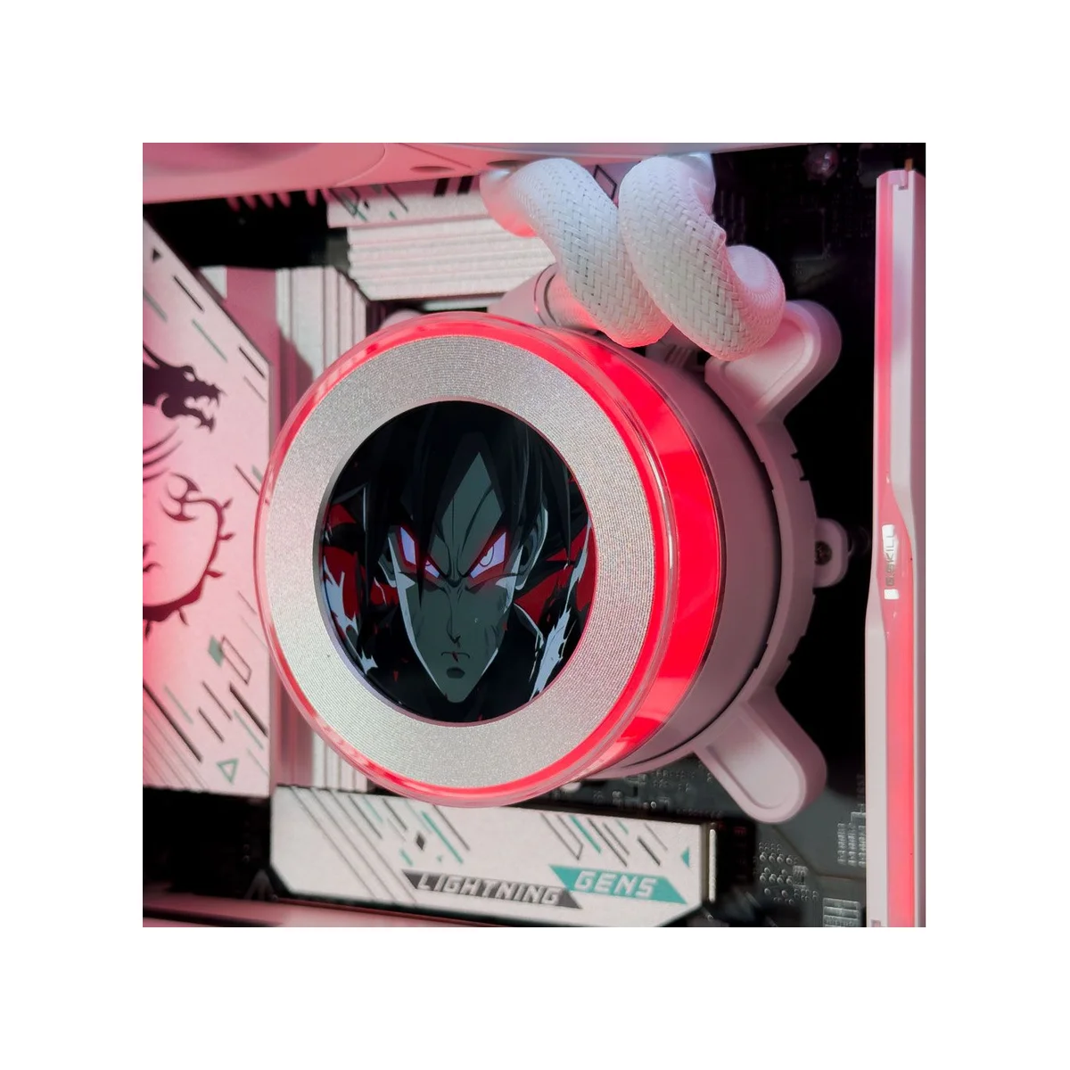 Gaming PC Glacier Ultra 7 265K, 32 GB DDR5 RAM, RTX 5070 12GB GPU - Gaming_PC_Glacier view 6