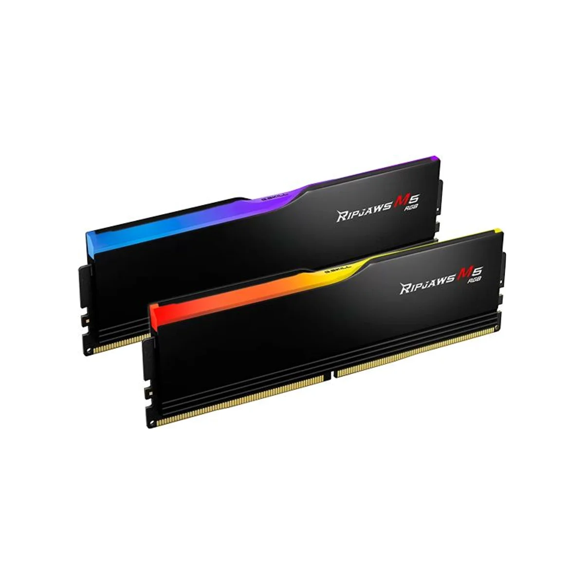 G.Skill Ripjaws M5 RGB 32 GB (2X16) DDR5 6000MHz RAM Memory (CL36, Black) – F5-6000J3648D16GX2-RM5RK view 2