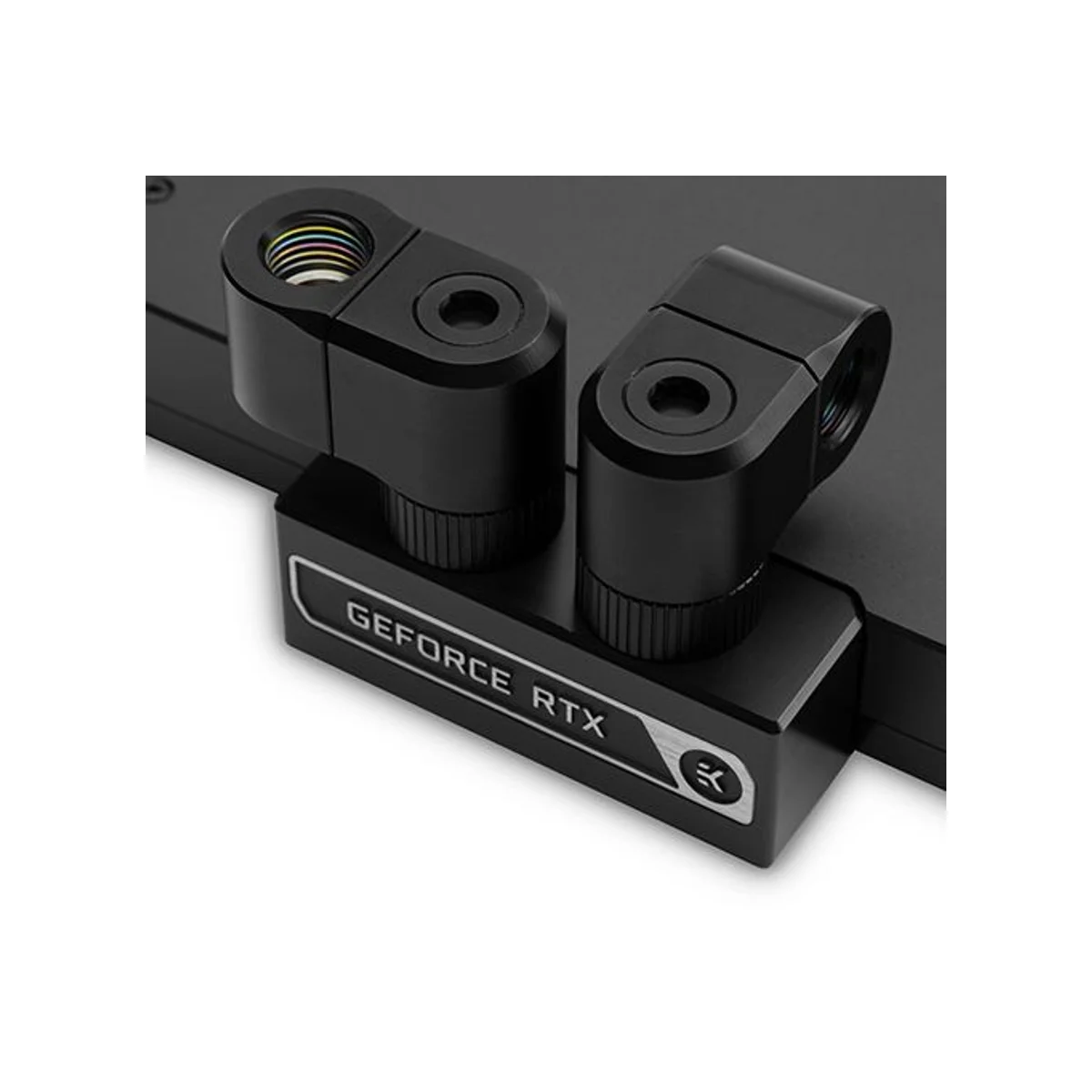 EKWB EK-Quantum Torque Double Rotary 21mm Offset Fitting - Black - 3831109893111 view 3