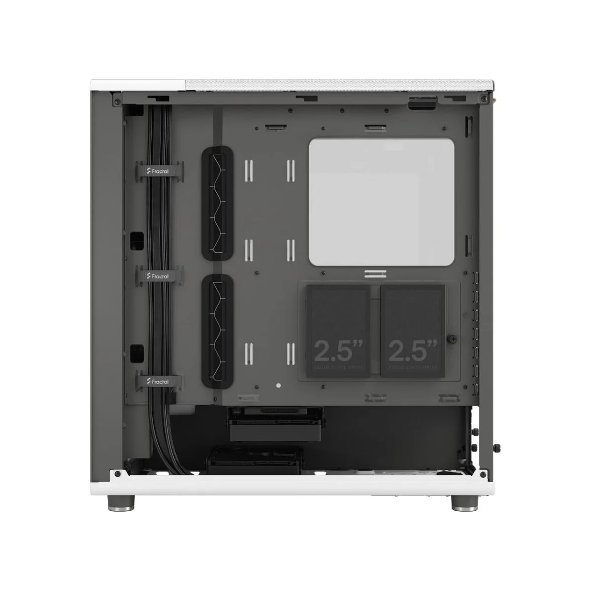 Fractal North Clear Tint Tempered Glass ATX Gaming Case - White - FD-C-NOR1C-04 view 4