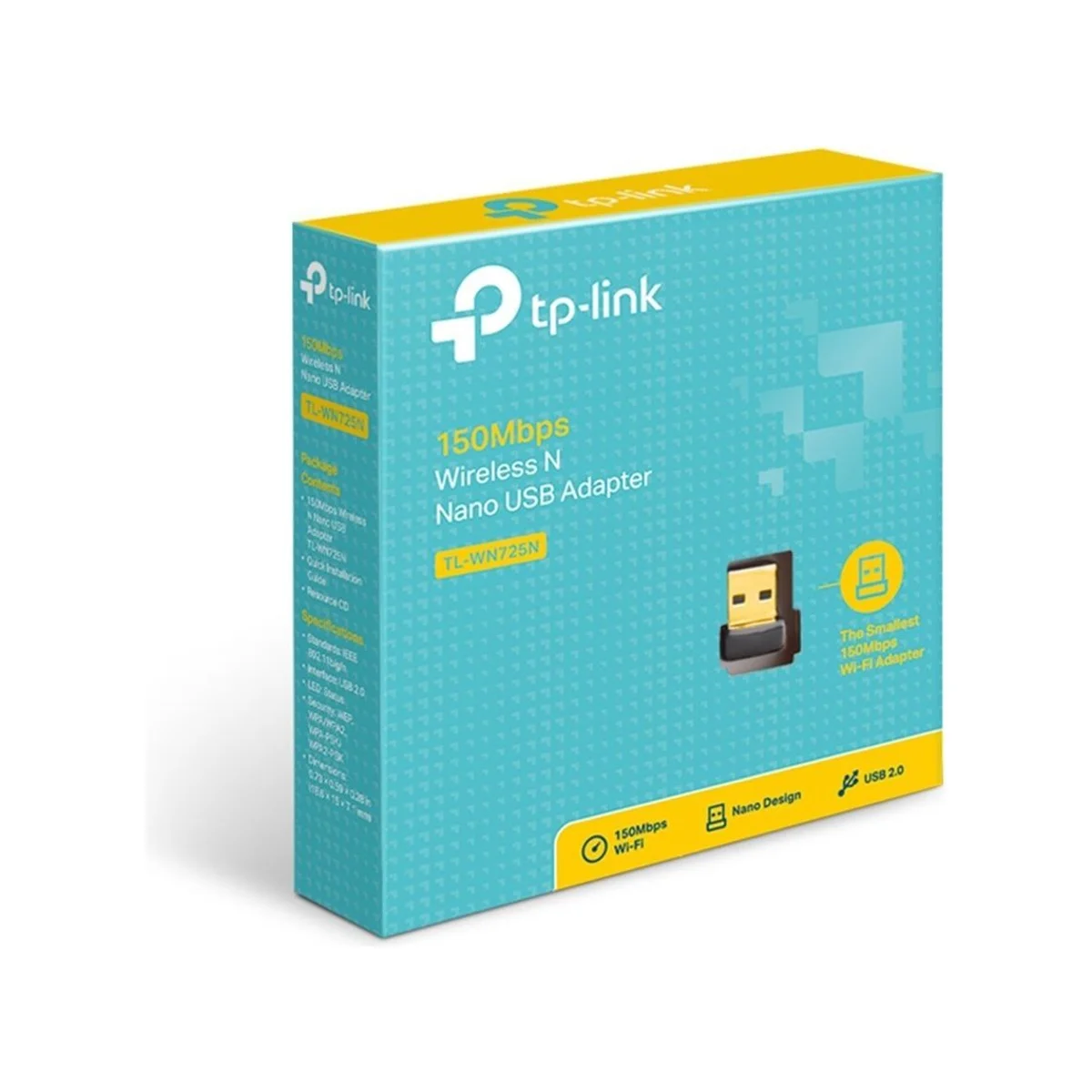 TP-LINK 150Mbps Wireless N Nano USB Adapter TL-WN725N