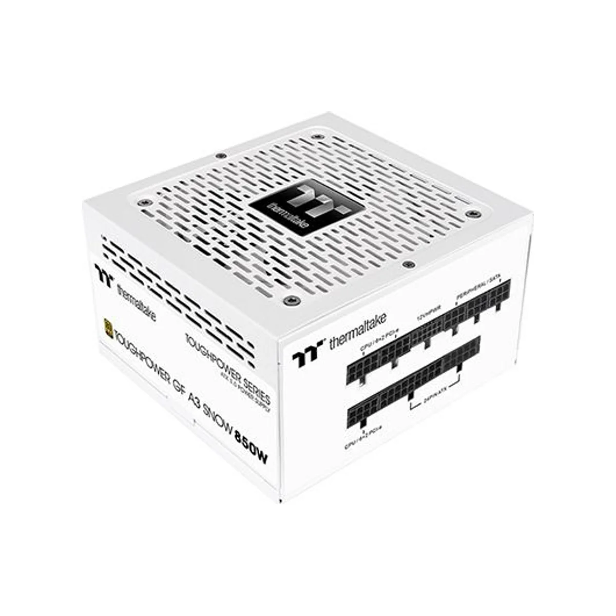 Thermaltake Toughpower GF A3 Snow 850W ATX 80 PLUS Gold Fully Modular Power Supply - White - PS-TPD-0850FNFAGK-N