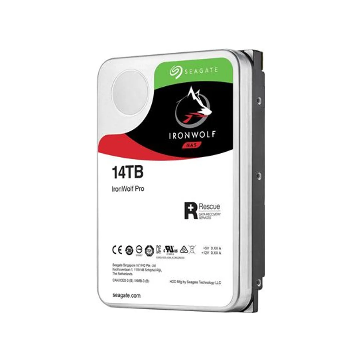 Seagate IronWolf Pro 14TB 7200RPM 256MB Cache SATA 6Gb/s 3.5" NAS HDD – ST14000NE0008 view 2