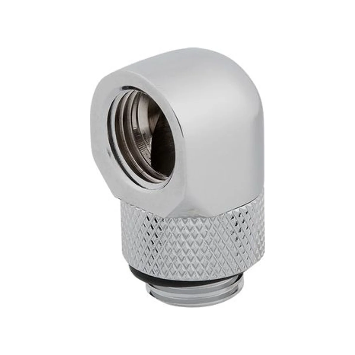 CORSAIR Hydro X Series 90° Rotary Adapter Twin Pack — Chrome (G1/4'' BSPP, Brass) - CX-9055008-WW view 2