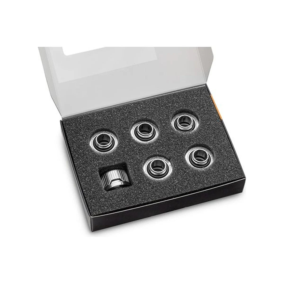 EKWB EK-Quantum Torque 6-Pack HDC 14 - Nickel Fittings (14mm OD, G1/4" Thread, Nickel Finish) - 3831109824399 view 2