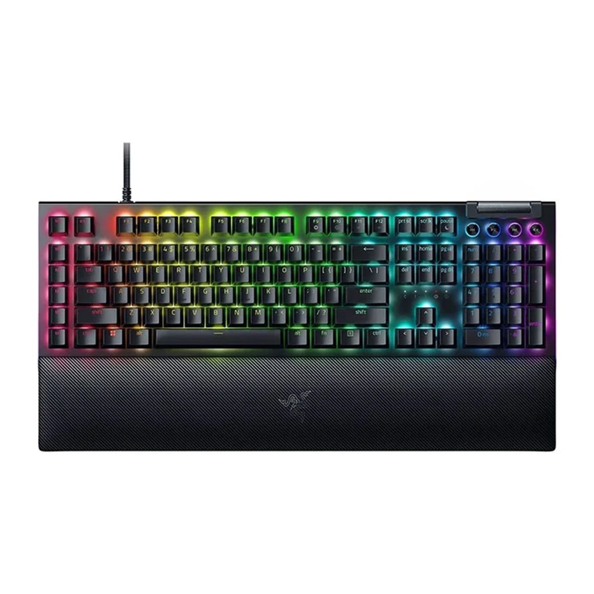 Razer BlackWidow V4 RGB Mechanical Gaming Keyboard - Green Switch | RZ03-04690100-R3M1