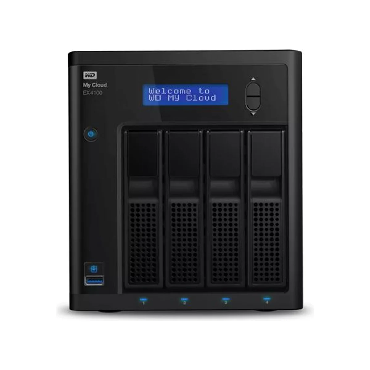 Western Digital My Cloud Expert Series EX4100 0TB NAS Enclosure (No HDD Included) - WDBNFA0000NBK-EESN