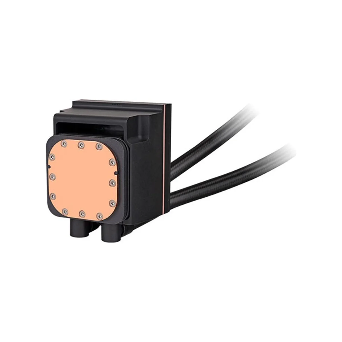 Thermaltake MAGFloe 360 Ultra ARGB Sync AIO Liquid CPU Cooler - Black (360mm Radiator, 3.95" LCD Display, ARGB Fans) - CL-W432-PL12SW-A view 4