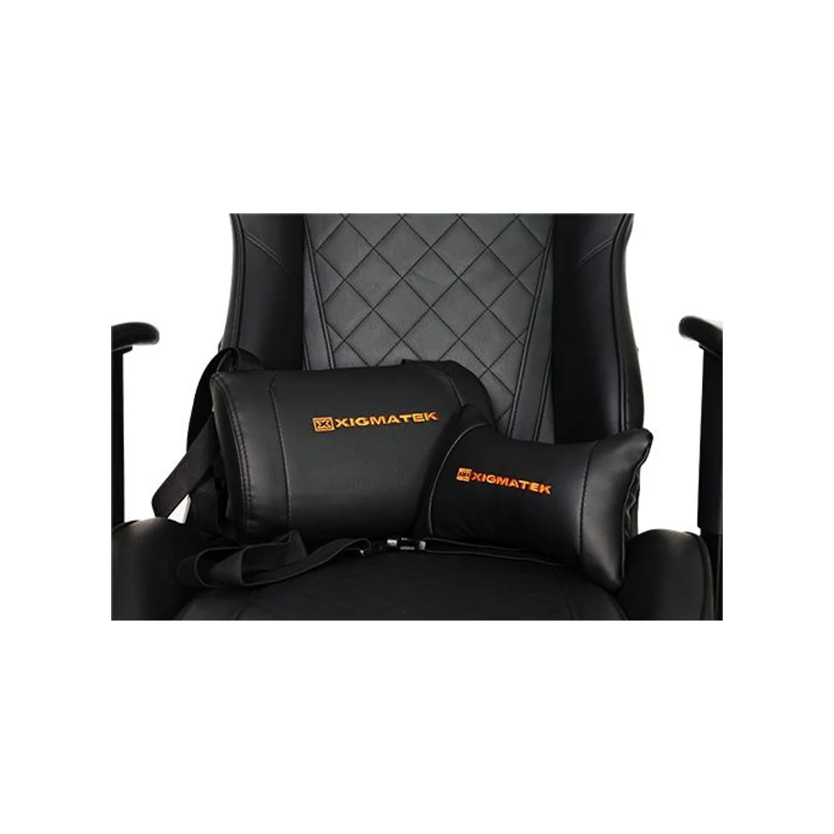 XIGMATEK Hairpin Black Gaming Chair (2D Armrests, Mould Foam, Class 4 Gas Lift) - EN42425 view 5