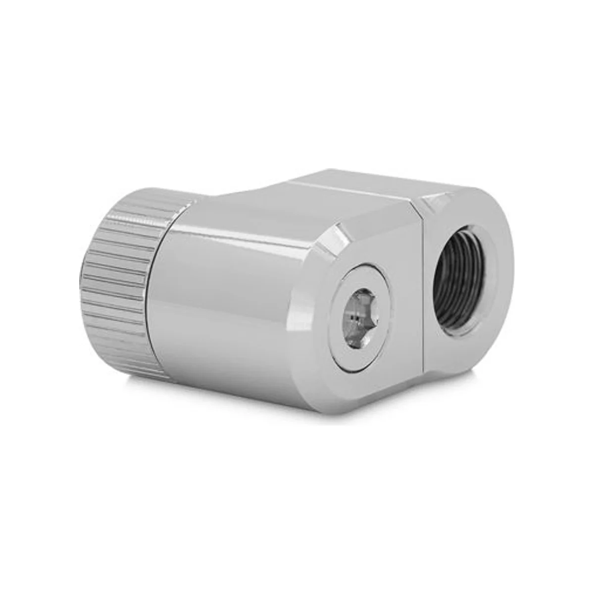 EKWB EK-Quantum Torque Double Rotary Offset 21 - Nickel Fitting (21mm Offset, G1/4" Male/Female) - 3831109893098 view 3