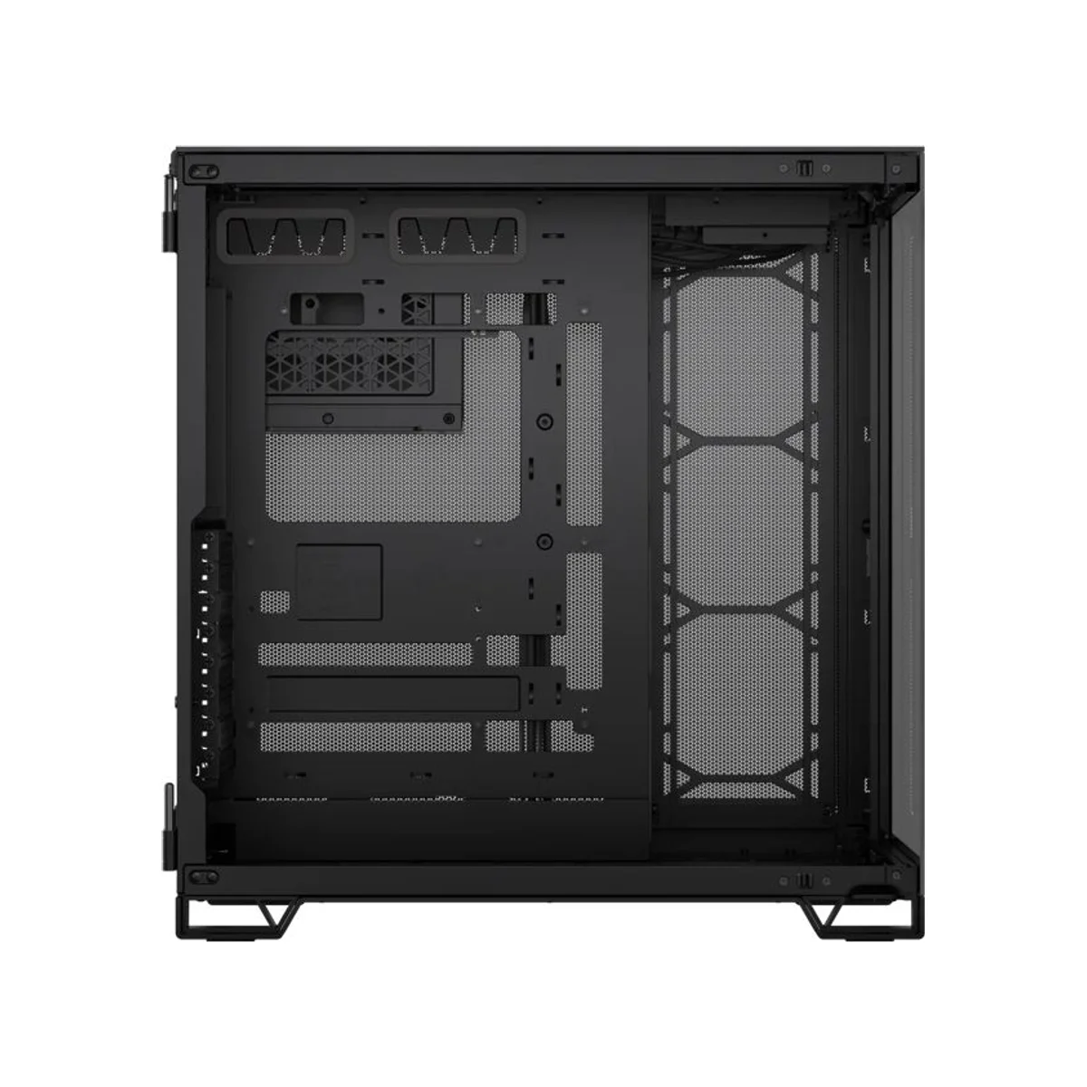 Corsair 6500X Aluminum Dual-chamber Mid-Tower Gaming Case - Black - CC-9011283-WW view 4