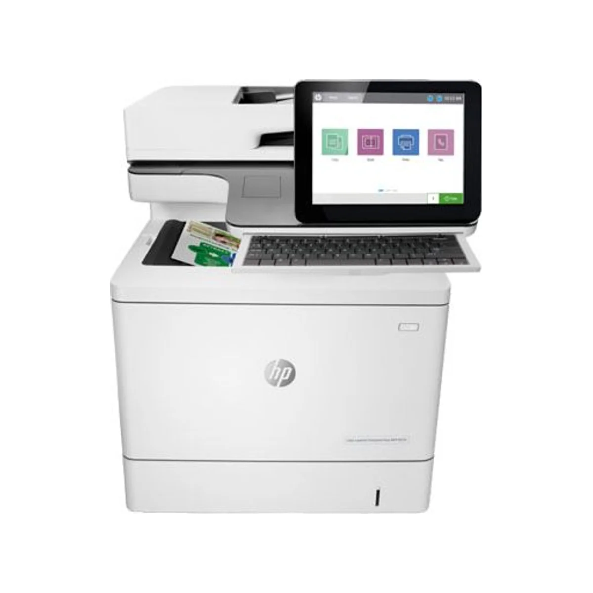 HP LaserJet Enterprise Flow MFP M578c Color Printer - Print, Copy, Scan, Fax, High-Speed (7ZU87A)