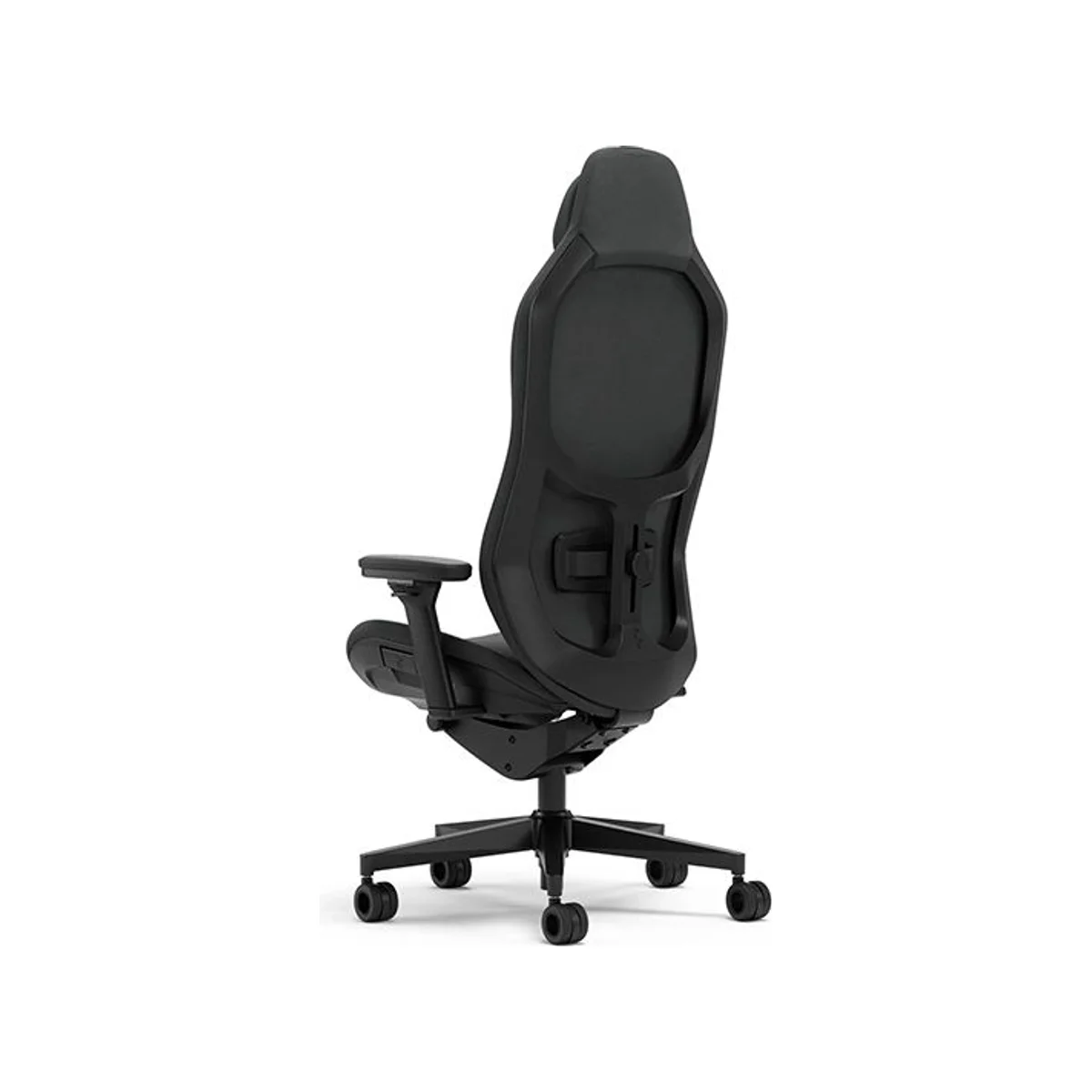 FRACTAL Refine Fabric Dark Gaming Chair - Black (Fabric, High-Density Foam, Adjustable, Integrated Lumbar Support) - FD-CH-RE1F-01 view 3