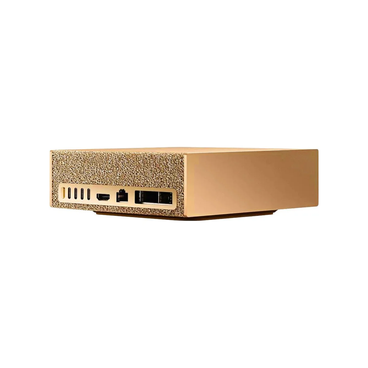 NVIDIA DGX Spark Barebone Computer (20-core Arm Cortex CPU, 128GB RAM, 4TB SSD) - Gold - DGXSPARKFOUNEDITUK view 4
