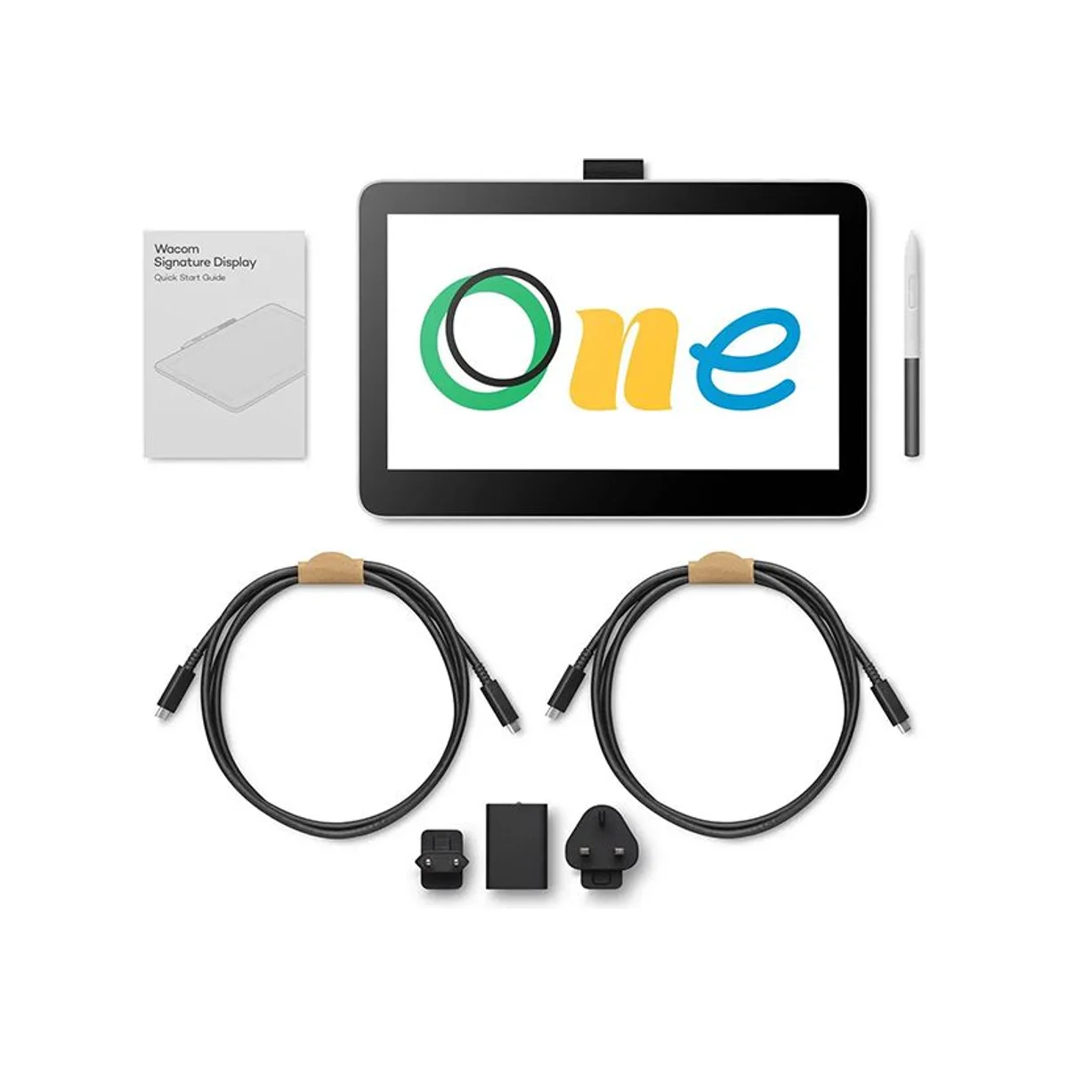 Wacom One 12 11.6" FHD Pen Display Graphics Tablet - White - DTC121W0B view 4