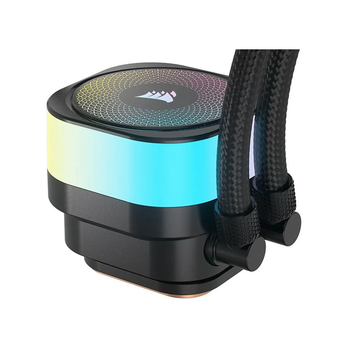 CORSAIR iCUE LINK TITAN 360 RX RGB CPU Liquid Cooler (Black, 360mm Radiator, 3x 120mm RGB Fans) - CW-9061018-WW view 3