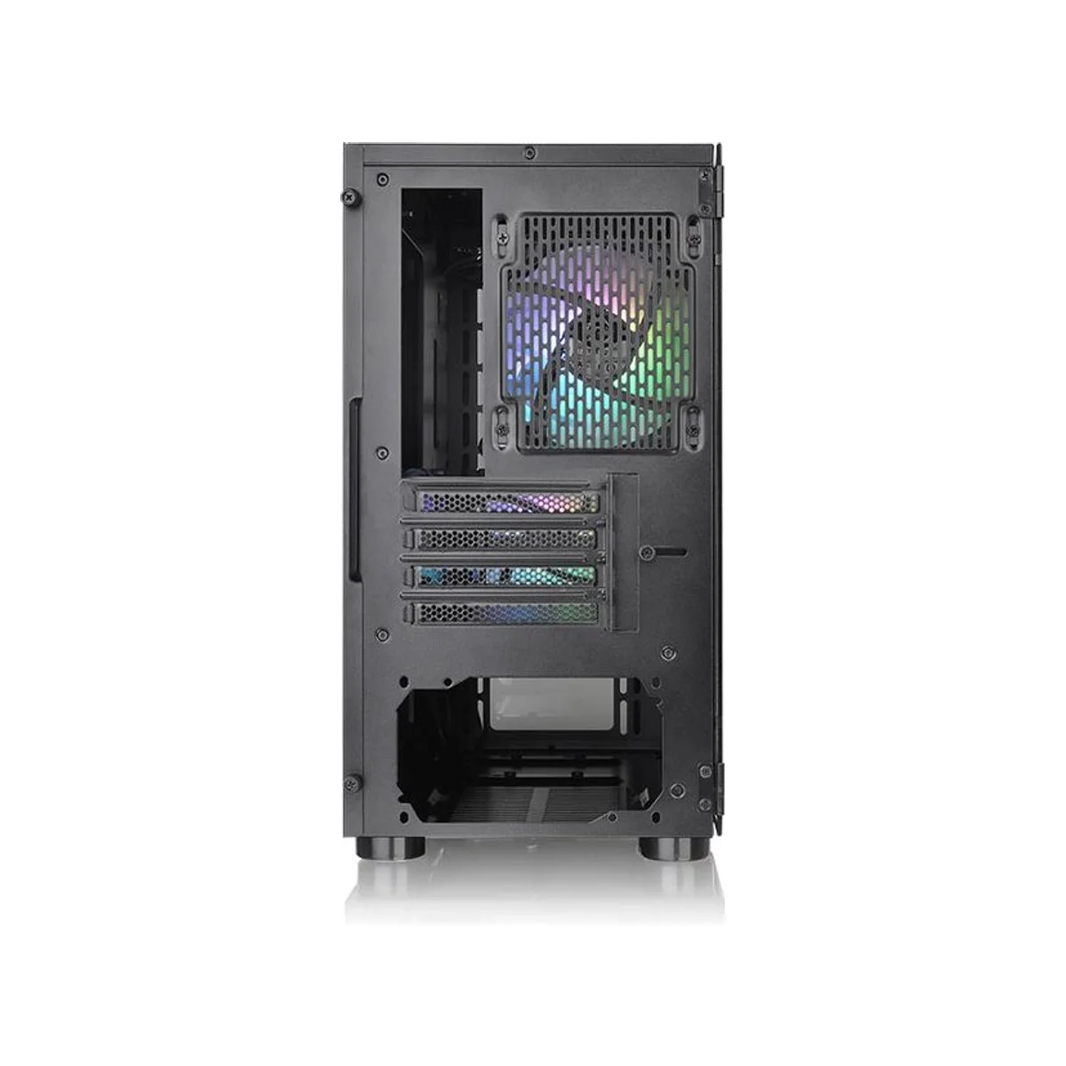Thermaltake V150 Breeze Edition Tempered Glass Airflow ARGB ATX Gaming Case - Black - CA-1R1-00S1WN-02 view 6