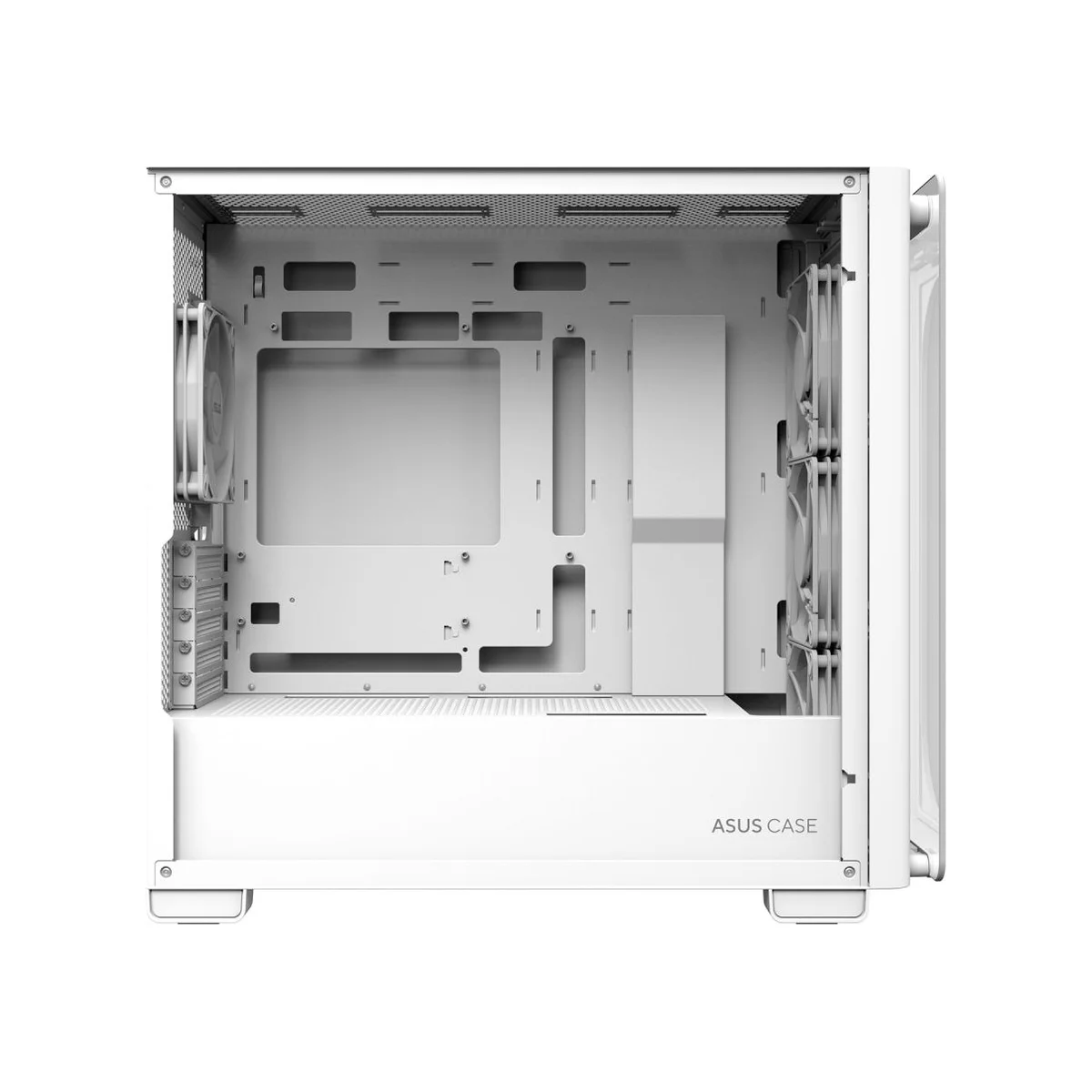 ASUS A23 PLUS Tempered Glass ARGB MicroATX Gaming Case - White - 90DC00K3-B19010 view 2