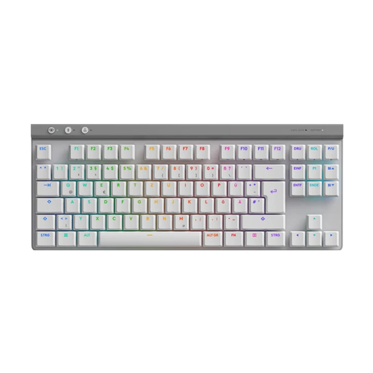 Logitech G515 LIGHTSPEED TKL Wireless Gaming Keyboard - White | 920-012539