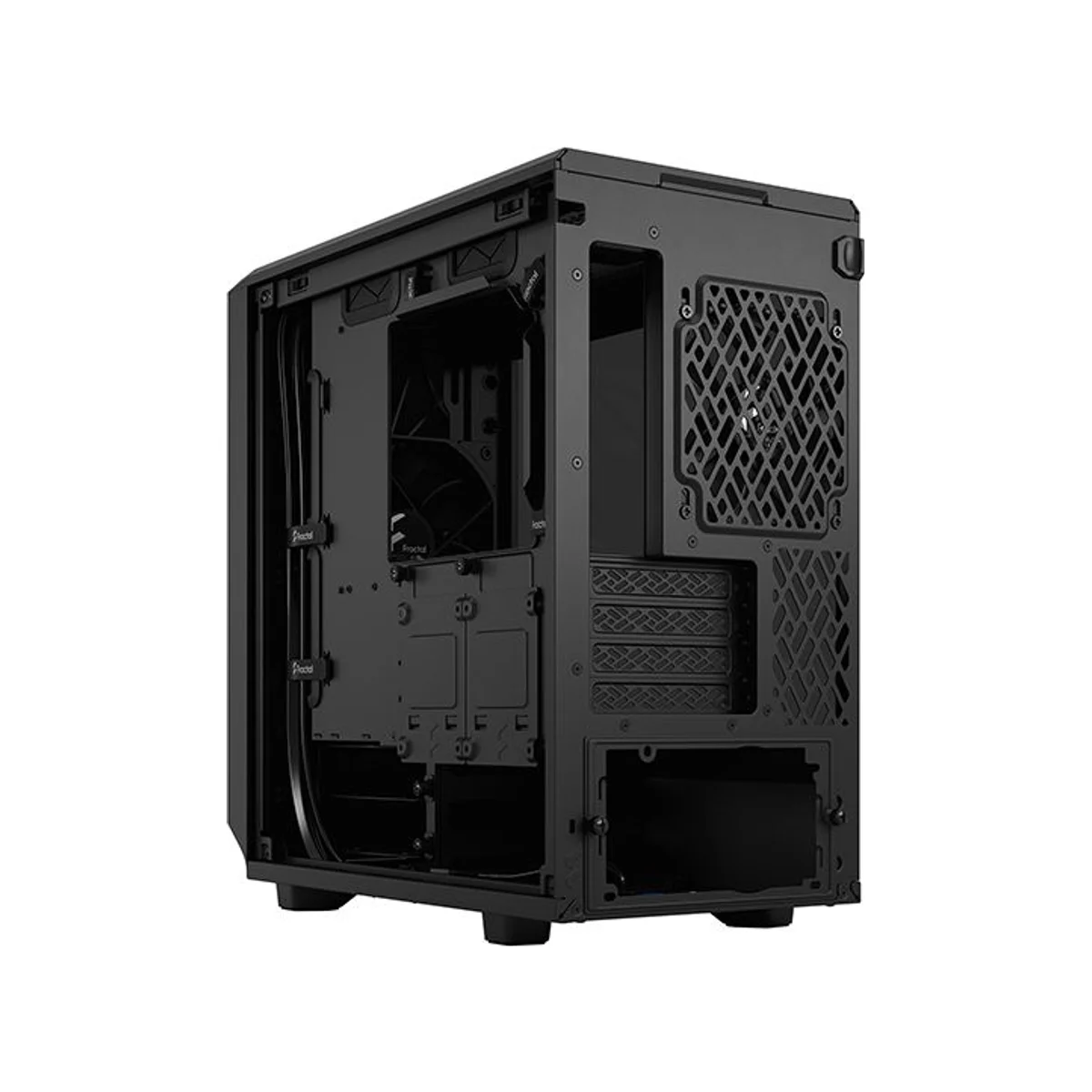 Fractal Meshify 2 Mini Black TG Dark Tint Micro ATX Mid Tower Case (mATX, Dark Tint Glass, High Airflow) - FD-C-MES2M-01 view 17