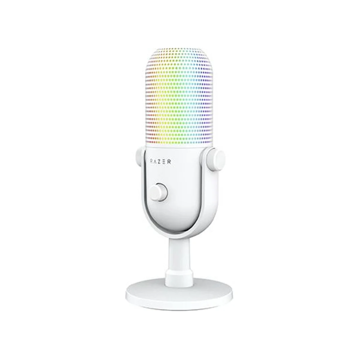 Razer Seiren V3 Chroma RGB USB Streaming Microphone - White (Key Specs: White, Supercardioid, 96 kHz) - RZ19-05060200-R3M1 view 3
