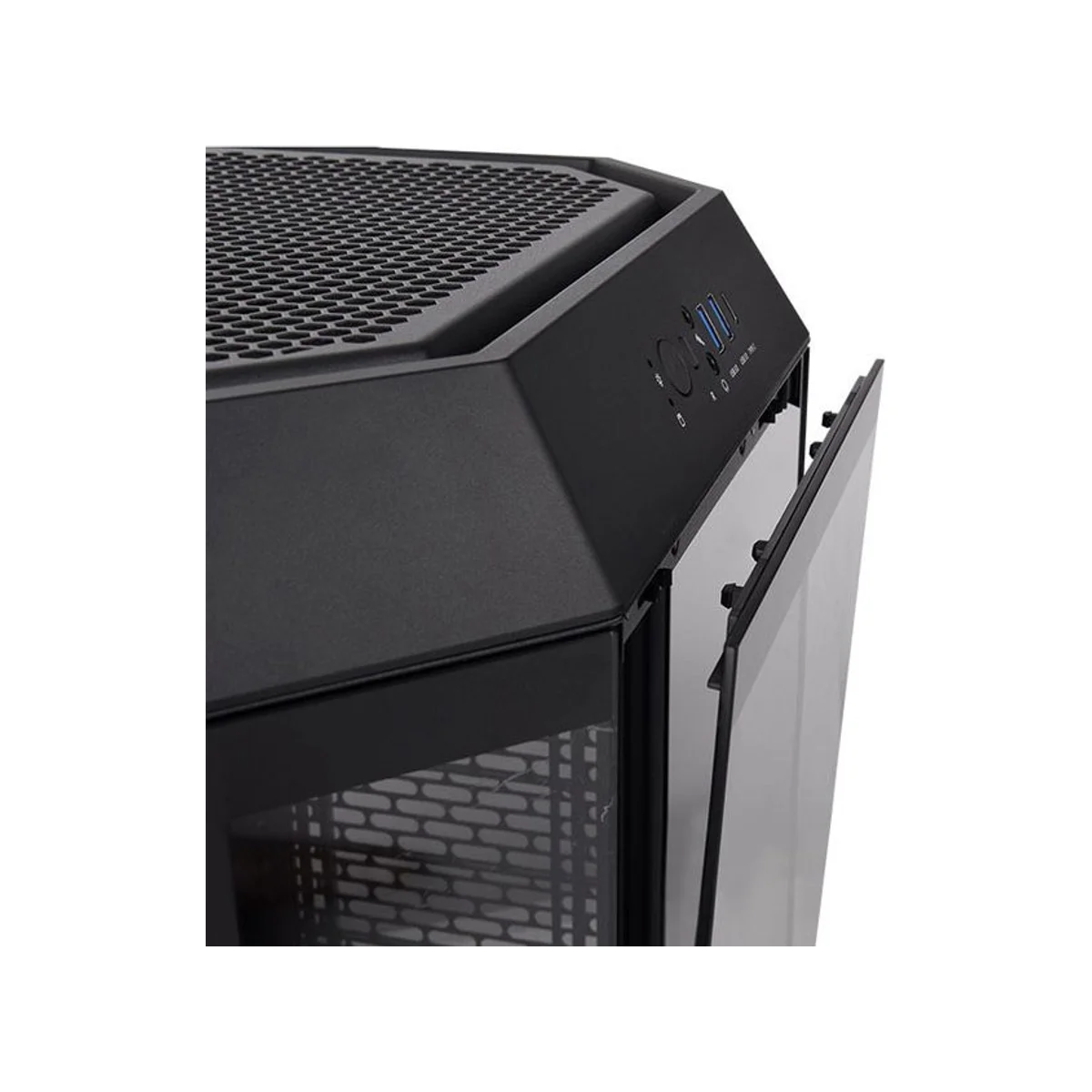 Thermaltake The Tower 300 Micro-ATX Gaming Case - Black - CA-1Y4-00S1WN-00 view 2