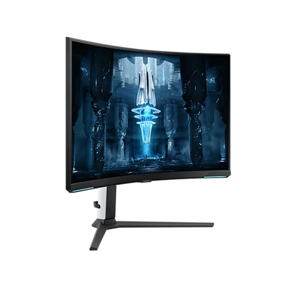 SAMSUNG Odyssey Neo G8 32" 4K 240Hz 1ms Curved Gaming Monitor (UHD, 1000R Curve, Quantum HDR 2000) - LS32BG850NMXUE view 2