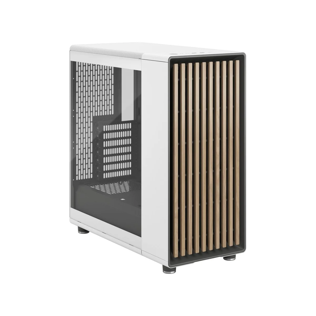 Fractal North Clear Tint Tempered Glass ATX Gaming Case - White - FD-C-NOR1C-04 view 5