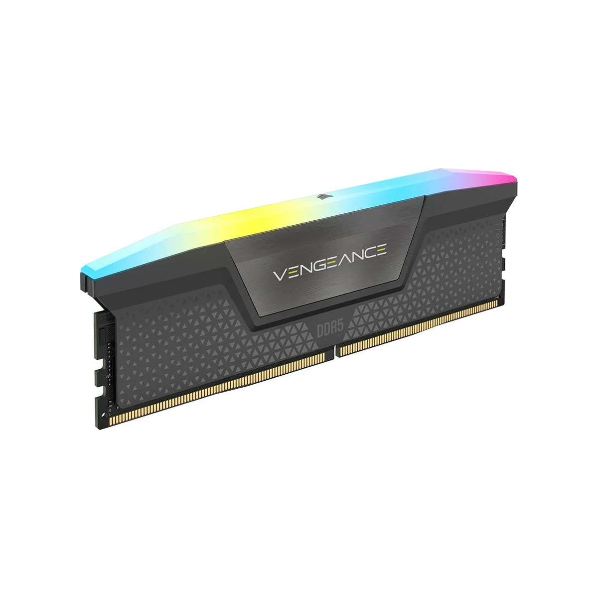 Corsair Vengeance RGB 16 GB (1X16) DDR5 6000MHz RAM Memory (CL36, Single Module) – CMH16GX5M1E6000Z36 view 2