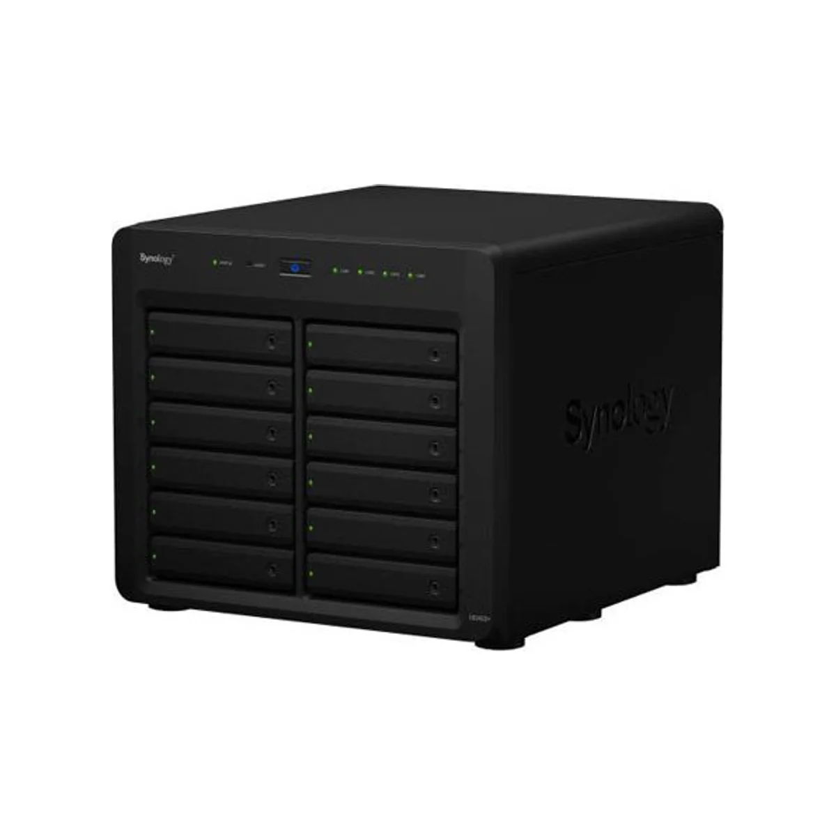 SYNOLOGY DS2422+ NAS Box | AMD Ryzen Quad-Core 2.2 GHz, 12-Bay Storage - DS2422+ - DS2422 PLUS view 3